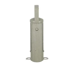 Voedersilo zaad grijs 27cm