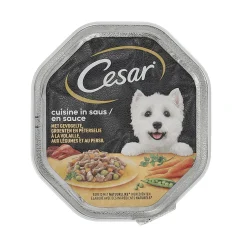 Voer hond gevogelte met groenten 150g cuisine