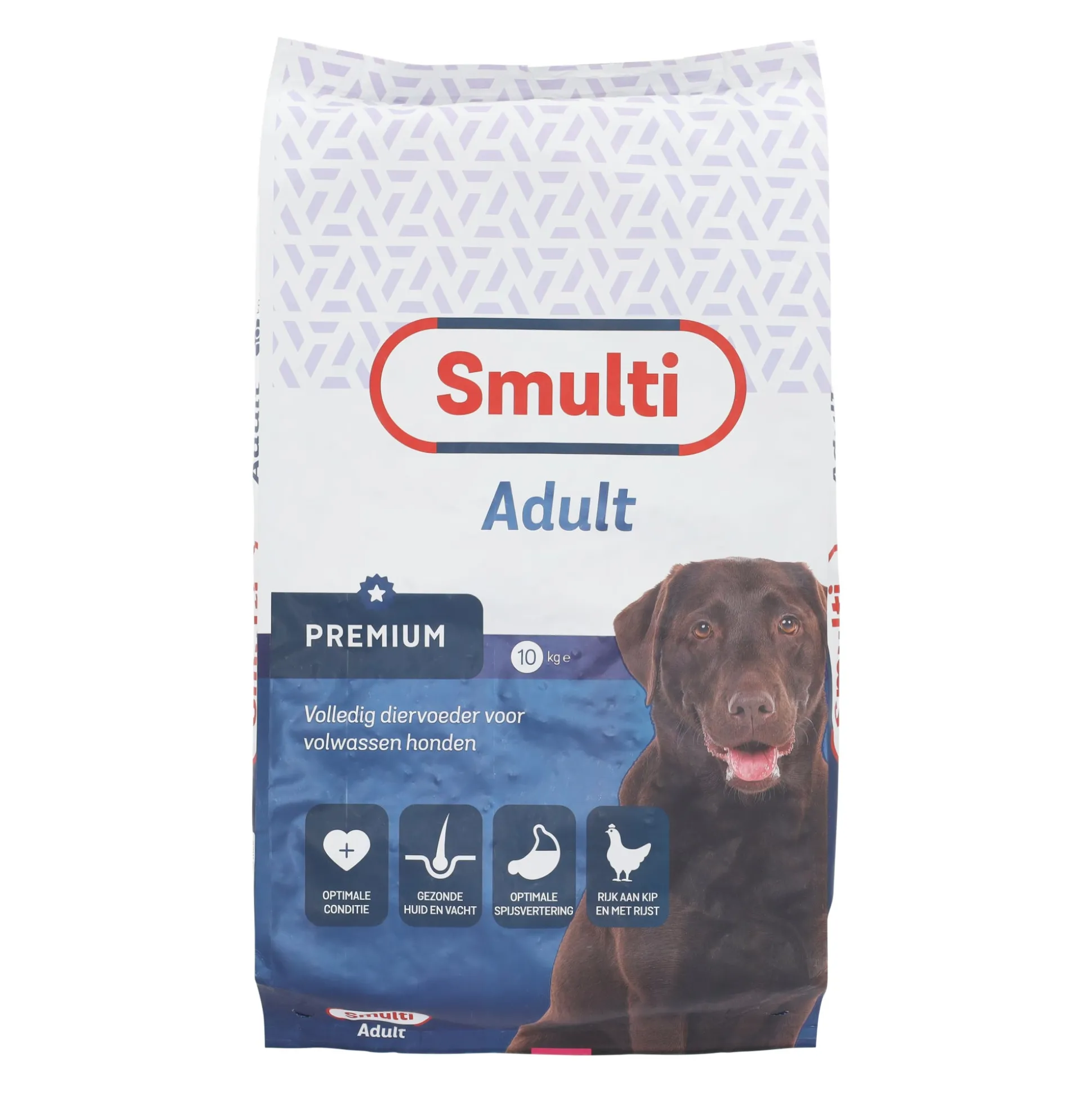 Voer hond Premium adult 10 kg Smulti