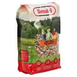 Voer vogel grote parkiet 1kg Smulti