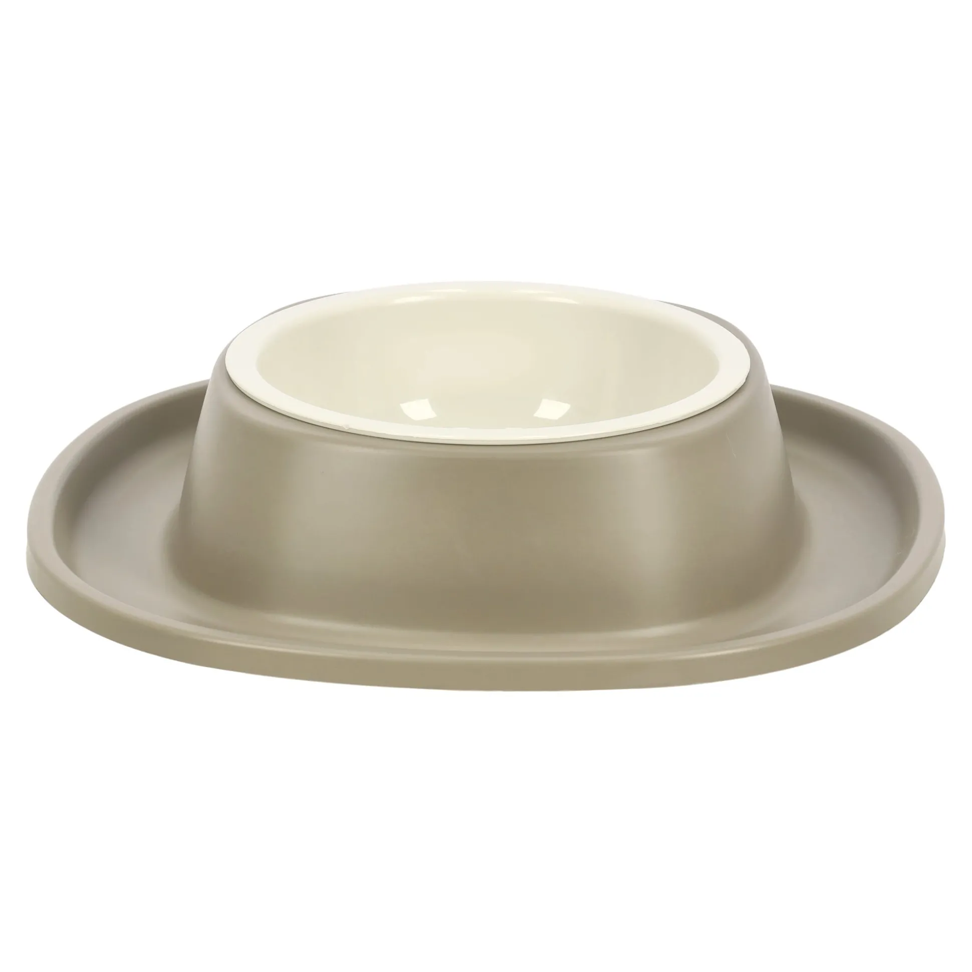 Voerbak Ilko S taupe 600ml FP