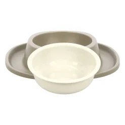 Voerbak Ilko S taupe 600ml FP