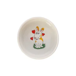 Voerbak konijn 11cm 300ml