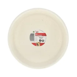 Voerbak rond Ligna L 940ml wit FP