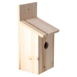 Vogelhuis 14x13x29cm natuur