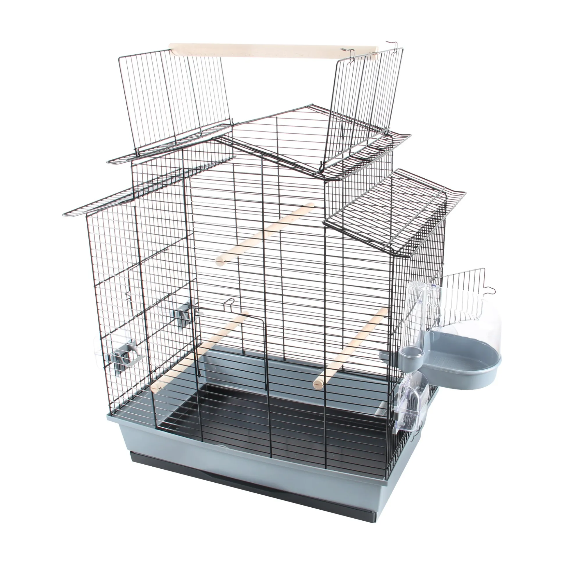 Vogelkooi Iza 3 zwart
