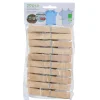 Wasknijpers 20 stuks hout