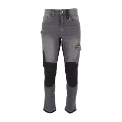 Werkjeans Saxon Cratex Pro Line grijs W30 L30