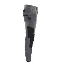 Werkjeans Saxon Cratex Pro Line grijs W30 L30