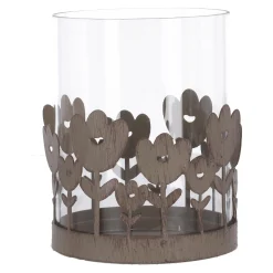 Windlicht Gardenlove 14 cm 3 assorti
