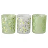 Windlicht Zitronella 10 cm 3 assorti