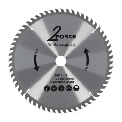 Zaagblad Ø300 mm 30as 60T 2-force