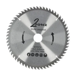 Zaagblad Ø216 mm 30as 60T 2-force