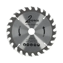 Zaagblad Ø150 mm 20as 24T 2-force