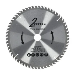Zaagblad Ø270 mm 30as 60T 2-force