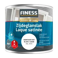 Zijdeglans gebroken wit 14205 250ml Finess