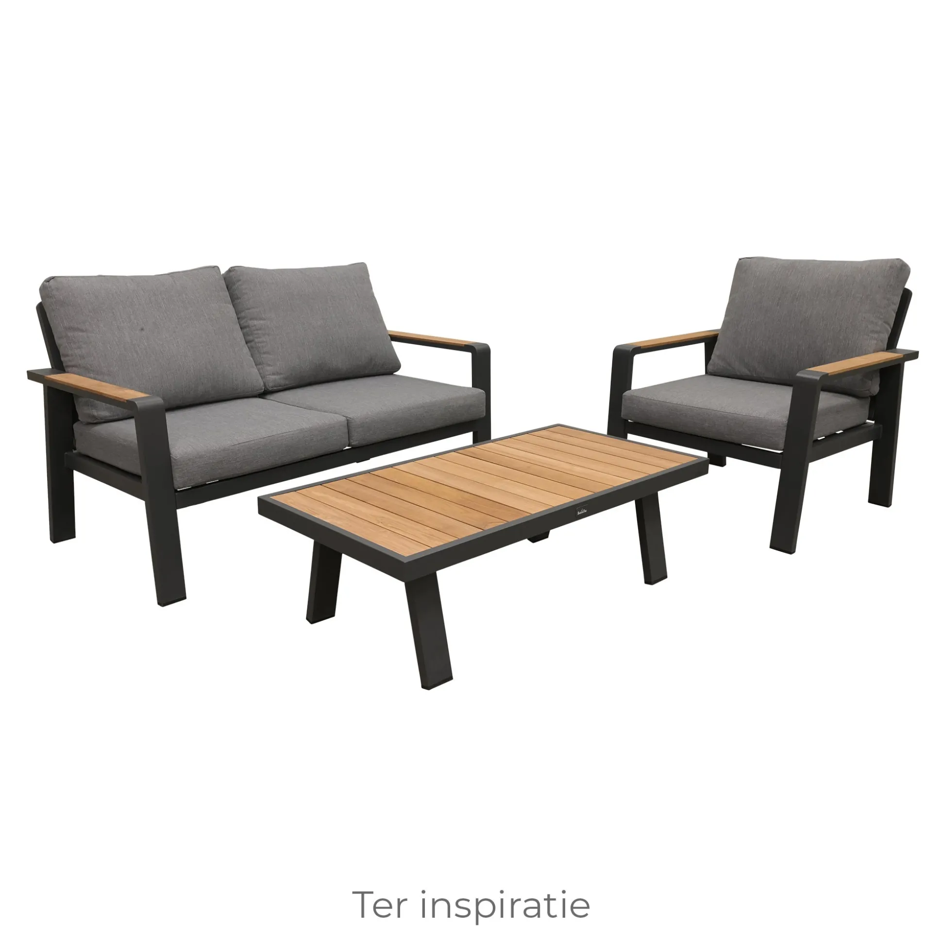 3-zitsbank Foxton Antraciet Bois le Duc